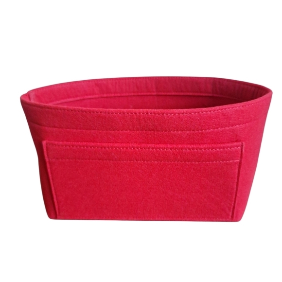Handbags - Premium Bag Red Felt Organizer